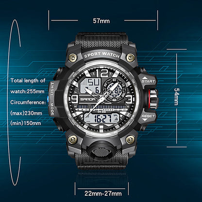 Maverick Men's Watch | Multifunctional, Waterproof, Luminous Display 7