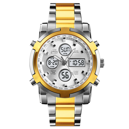 Maverick Military Watch | Analog-Digital, Waterproof, 48mm Dial for Men 13