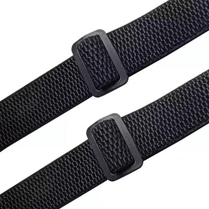 Maverick Suspenders for Men | Adjustable Black X-Back Design 3