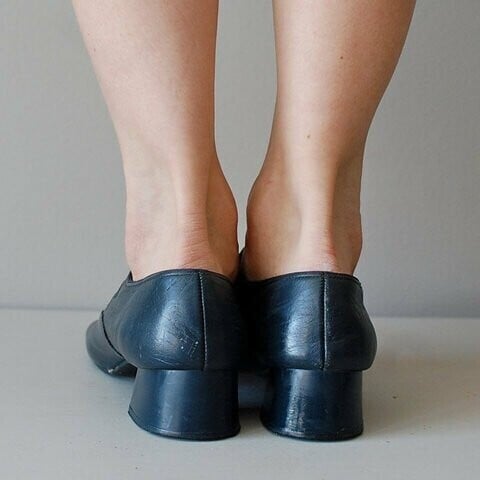 Maya Jane Shoes | Comfortable Low Heeled Cow Leather, Buckle Fastening 5