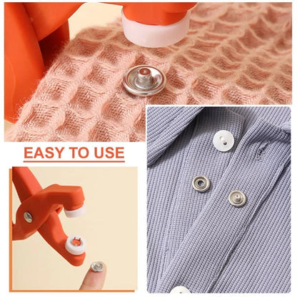 Melo Snap Button Fastener Kit | Durable Stainless Steel with Tool 5
