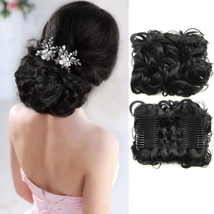 Curly Hair Bun 10$ TODAY ONLY