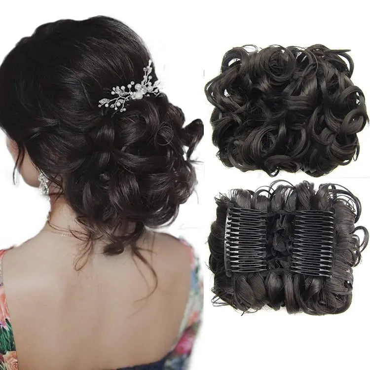 Curly Hair Bun 10$ TODAY ONLY