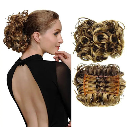 Curly Hair Bun 10$ TODAY ONLY