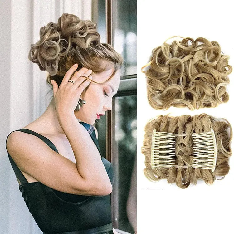 Curly Hair Bun 10$ TODAY ONLY