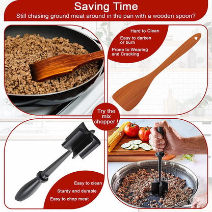 Mighty Meat Chopper | Heat Resistant, Ergonomic Handle 4