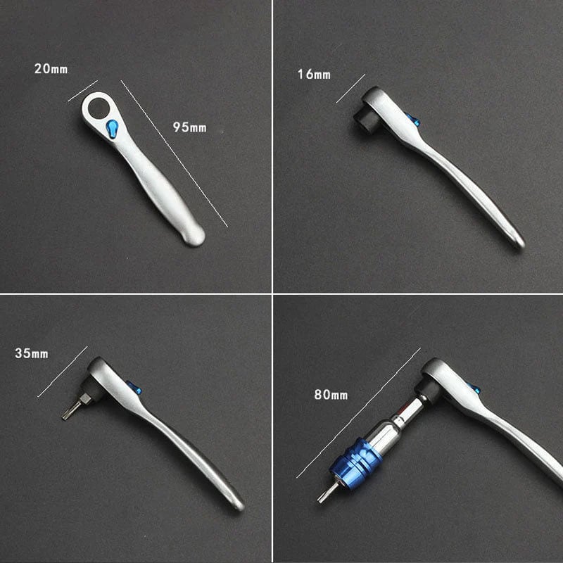 Mighty Mini Screwdriver Set | Multi-Functional with Ratcheting Handle 3