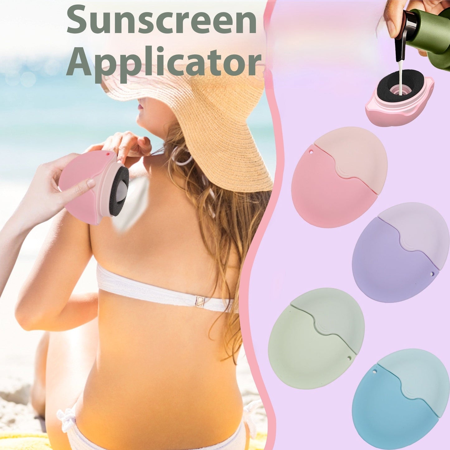 MikiBeauty Roller Applicator | Silicone, Leak-Resistant 1