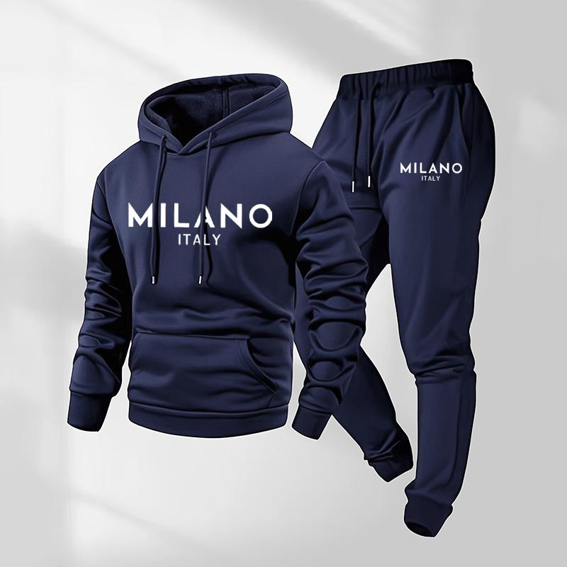 Milano Hoodie Set | Printed, Casual Style 0