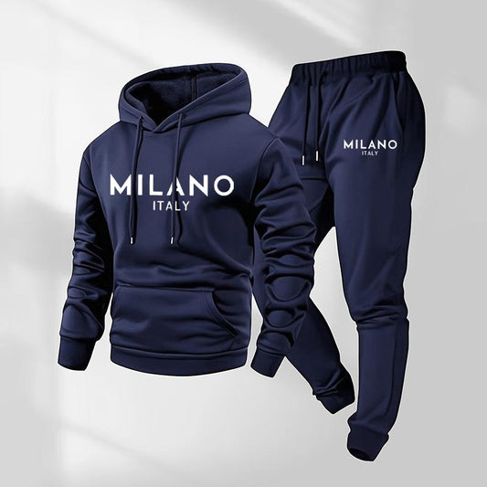 Milano Hoodie Set | Printed, Casual Style 0