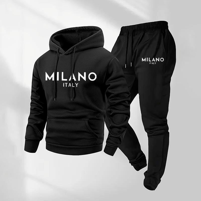Milano Hoodie Set | Printed, Casual Style 1