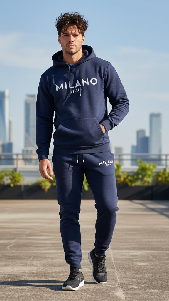Milano Hoodie Set | Printed, Casual Style 6