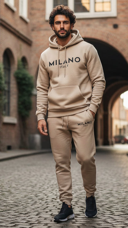 Milano Hoodie Set | Printed, Casual Style 7