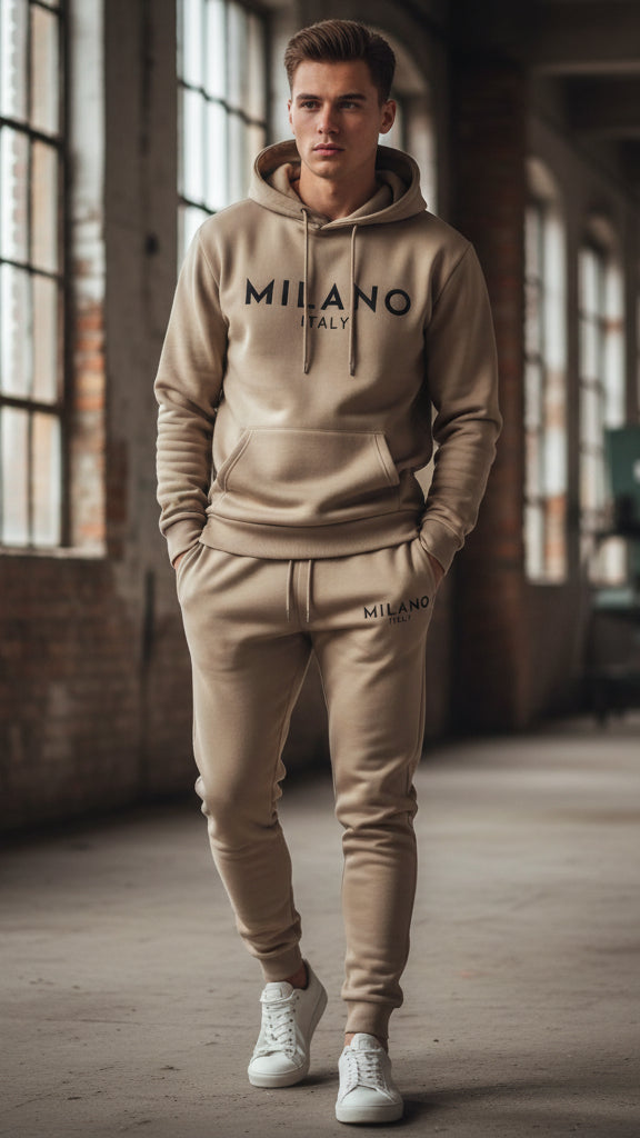 Milano Hoodie Set | Printed, Casual Style 8