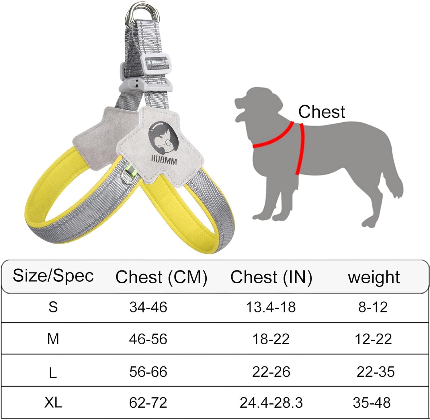 Milo Dog Vest | Breathable Mesh, Reflective Safety 3