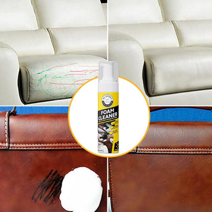 Milo Foam Cleaner | Multipurpose Car Interior Cleaning, Leather & Fabric Safe 1