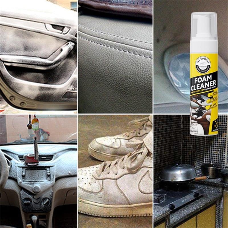 Milo Foam Cleaner | Multipurpose Car Interior Cleaning, Leather & Fabric Safe 3