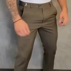 Milo Slim Fit Pants | Stretchable, Breathable Fabric, Wrinkle-Resistant 10