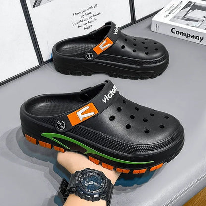 Milo Slip-On Sandals | Breathable, Adjustable Heel Strap 0