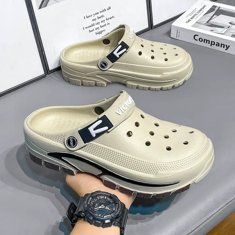 Milo Slip-On Sandals | Breathable, Adjustable Heel Strap 8