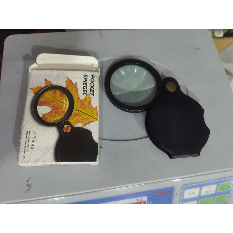 MiraFold Pocket Magnifier | 15X Magnification with Folding PU Leather Case 0