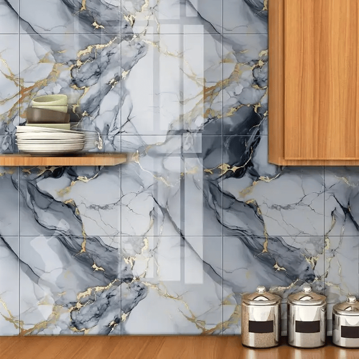 MiraWall Tiles | Marble-Inspired, Waterproof 1