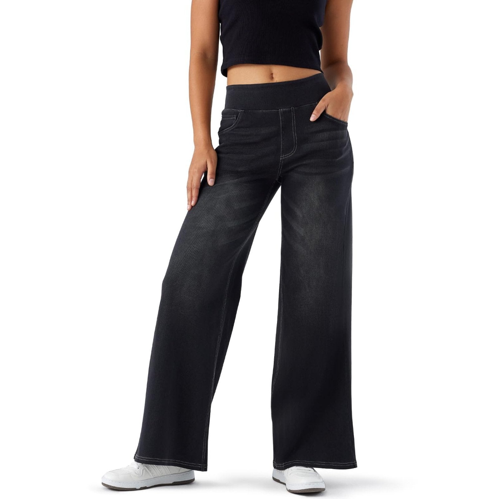 Mira Baggy Jeans | High-Stretch, Multiple Pockets 3