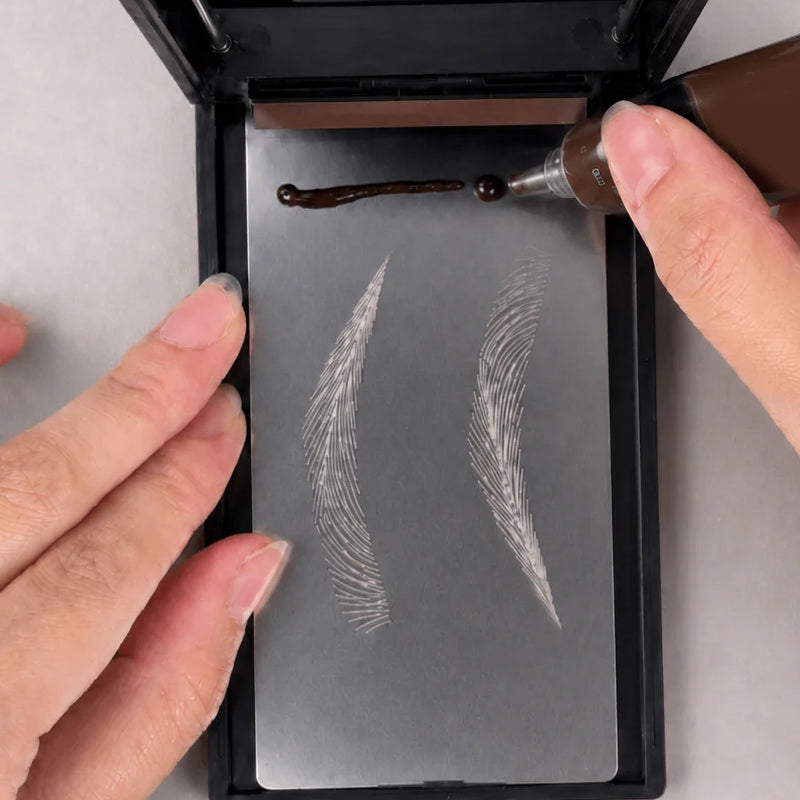 Mira Brow Stamp Kit | Waterproof, Natural Hair-Like Finish 4