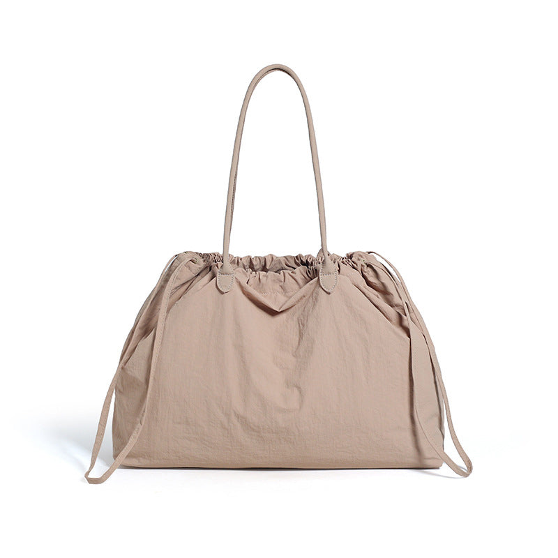 Mira Drawstring Tote Bag | Water-Resistant, Spacious Design 12
