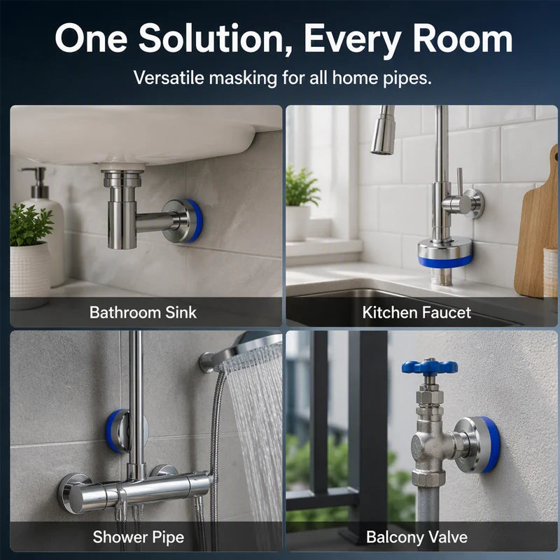Mira Faucet Cover | Magnetic Split Design, Easy Installation 5