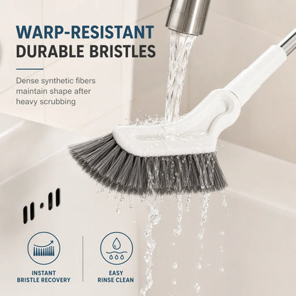Mira Floor Scrub Brush | Extendable Long Handle, Durable Bristles for Deep Cleaning 6