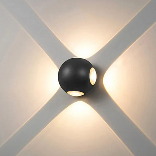 Mira LED Wall Sconce | Geometric, Weather-Resistant Outdoor Wall Light 0