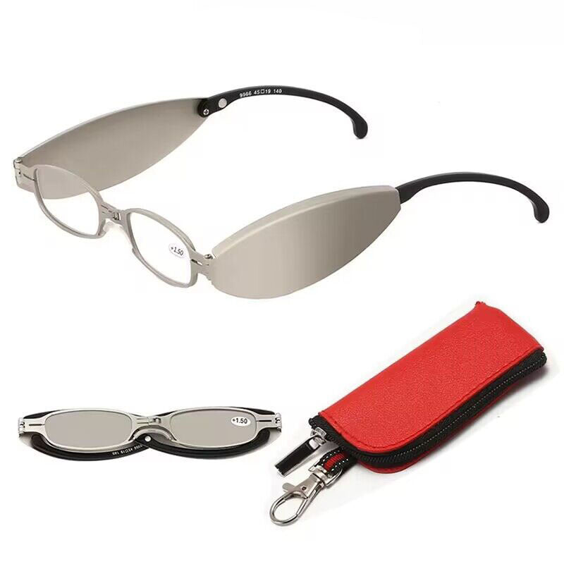 Mira Reading Glasses | Portable Folding Design, Lightweight PC & Al-Mg Alloy 6