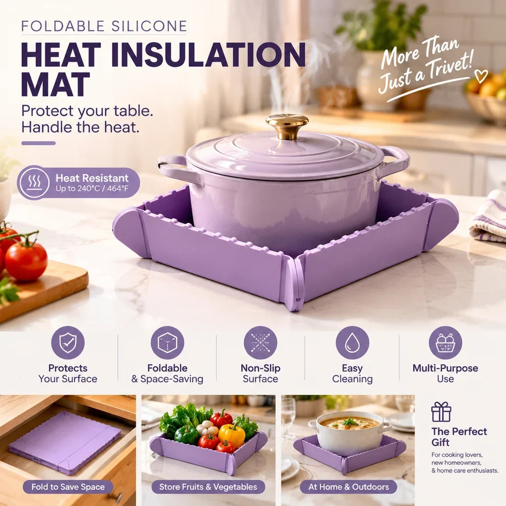 Mira Silicone Trivet | Magnetic, Heat-Resistant for Hot Dishes and Pots 1