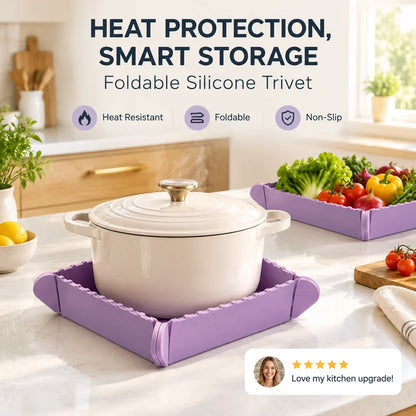 Mira Silicone Trivet | Magnetic, Heat-Resistant for Hot Dishes and Pots 3