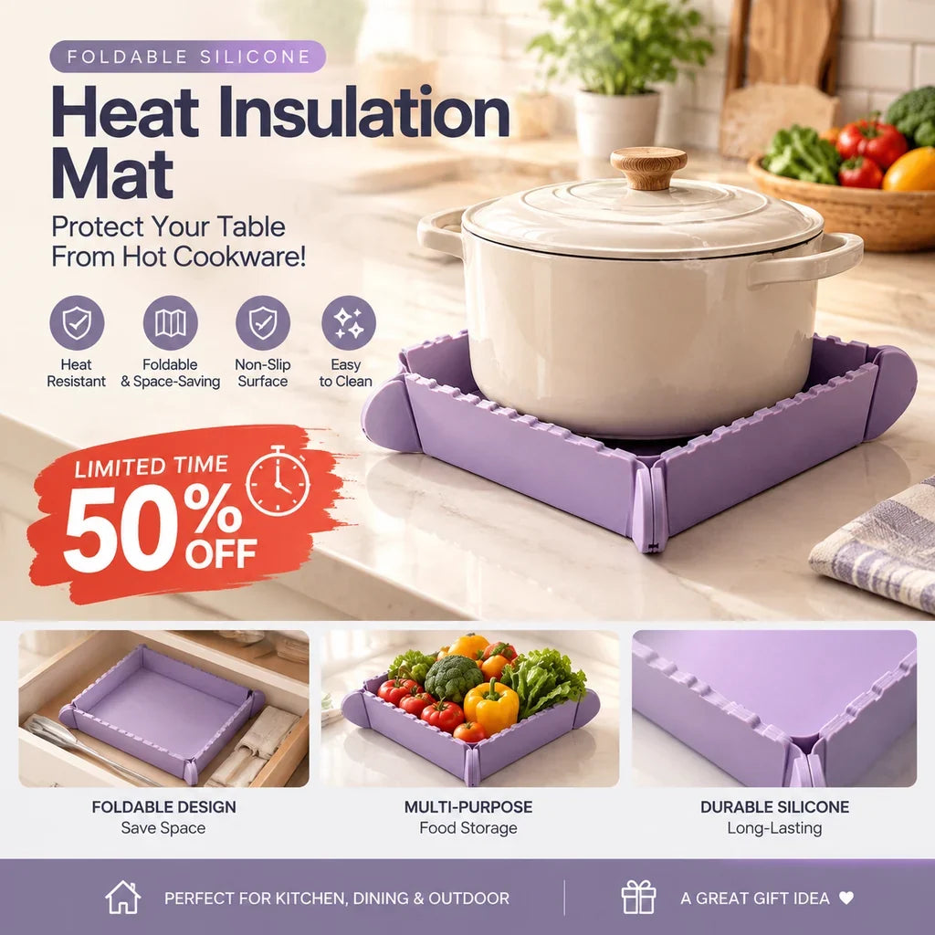Mira Silicone Trivet | Magnetic, Heat-Resistant for Hot Dishes and Pots 4