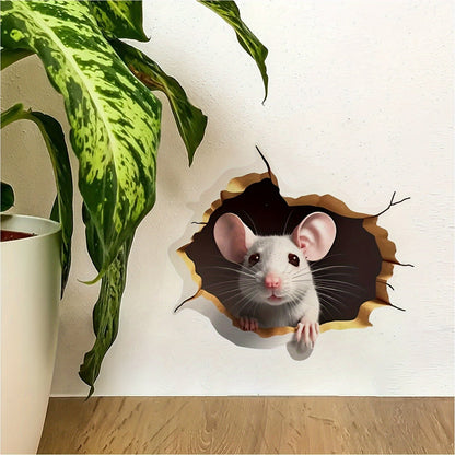 Mousello 3D Wall Sticker | Removable, Waterproof Cartoon Design 10