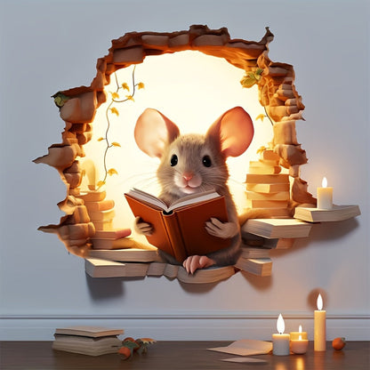 Mousello 3D Wall Sticker | Removable, Waterproof Cartoon Design 2