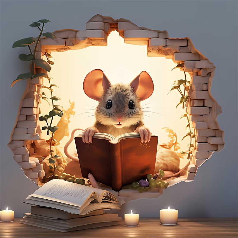 Mousello 3D Wall Sticker | Removable, Waterproof Cartoon Design 5