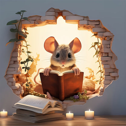 Mousello 3D Wall Sticker | Removable, Waterproof Cartoon Design 5