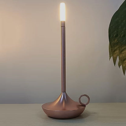 Lumiri Candlestick Lamp — Scandinavian Touch Lamp with Adjustable Brightness