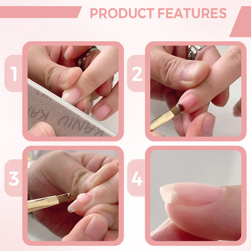 Nailuxe Builder Gel | Self-Leveling, Dual-Function Resin 5