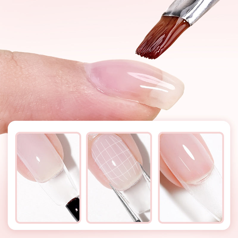 Nailuxe Builder Gel | Self-Leveling, Dual-Function Resin 6