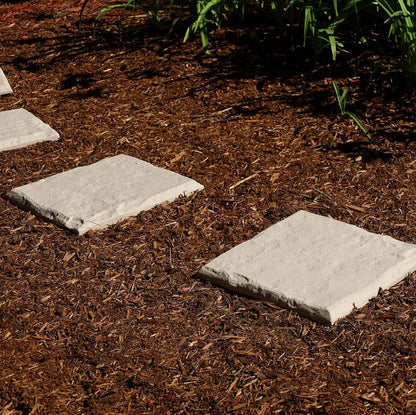 Natura Garden Stones | Durable Resin Decorative Stepping Stones for Pathways 8