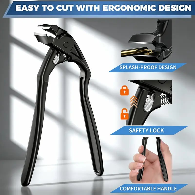 Navi Curved Nail Clipper | Ergonomic, Ideal for Thick Nails and Seniors 0