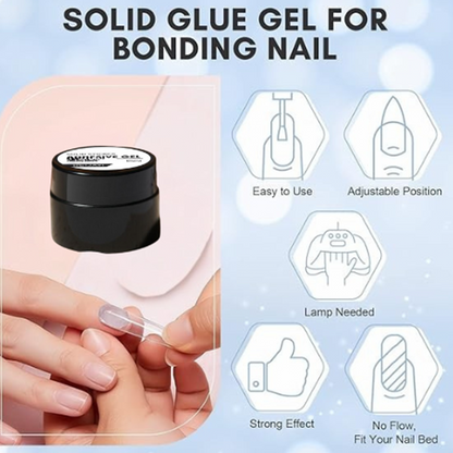 Navi Nail Glue Gel | Fast-Curing, Strong Adhesion for Press-On Nails 2