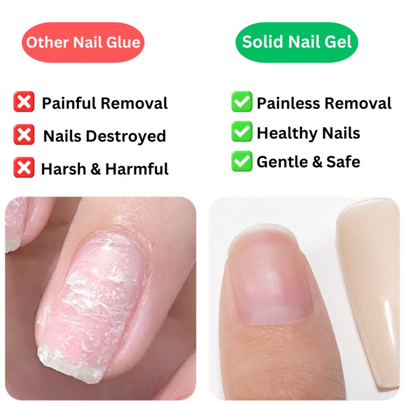 Navi Nail Glue Gel | Fast-Curing, Strong Adhesion for Press-On Nails 7