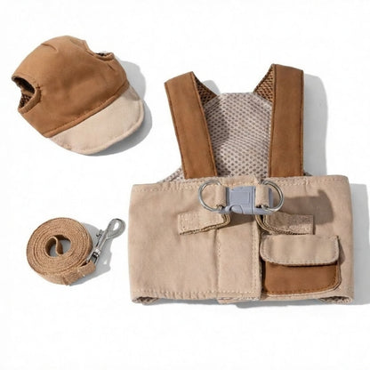 Navi No Pull Dog Harness Set | Breathable Mesh, Adjustable Fit 0