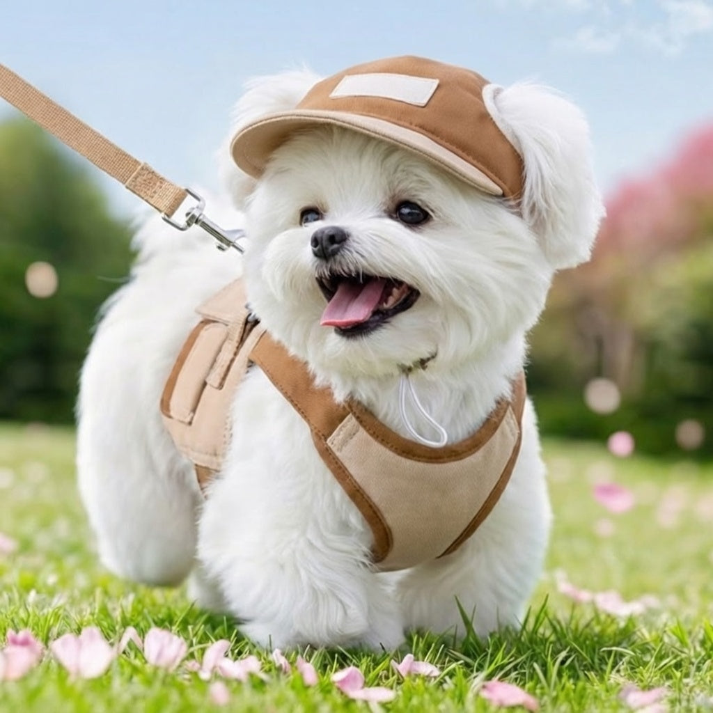 Navi No Pull Dog Harness Set | Breathable Mesh, Adjustable Fit 1