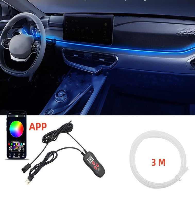 Nexa Car LED Light Strips | Music Sync, App Controlled, USB Powered 9
